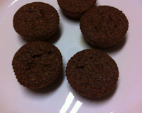 Bolinho funcional de banana e canela