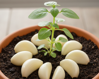 Poucas pessoas sabem qual a finalidade de colocar dentes de alho ao redor das plantas do jardim