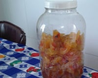 Doce de mamão verde