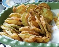 Abobrinha frita e crocante simples