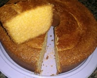 Bolo de farinha de milho (super fácil)
