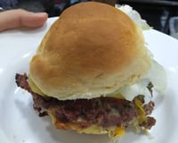 Pão de hambúrguer muito bom