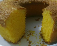 Bolo de flocão de milho