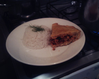 Torta de camarão fácil da Karol