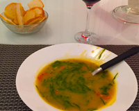 Caldo verde super gostoso