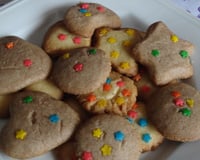 Biscoito amanteigado de goiabada