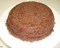 Bolo gelado de chocolate