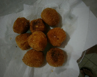 Bolinho de Batata com Philadelphia