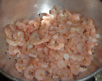 Camarão na moranga com catupiry