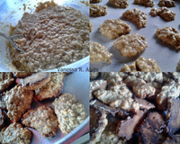 Cookie de aveia com banana