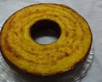 Bolo de milho com leite condensado