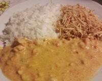 Estrogonofe de camarão