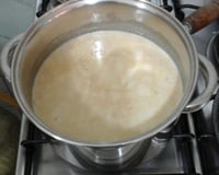 Arroz doce com açúcar queimado