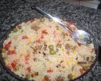 Costelinha suína com arroz