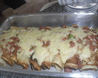 Panqueca de calabresa