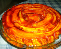 Torta preguiçosa de banana