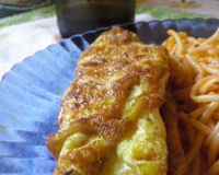 Omelete ao vinho tinto