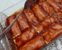 Enroladinho de macarrão