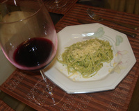 Espaguete ao pesto