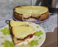 Torta de goiabada com ricota