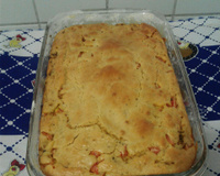 Torta salgada de sardinha