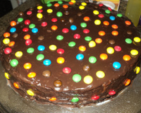 Cobertura de chocolate com creme de leite