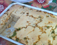 Torta de liquidificador de sardinha