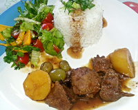 Músculo ao molho de cerveja preta