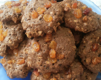 Biscoito integral de aveia