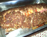Carne moída recheada da Lú