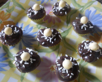 Cupcake de chocolate simples