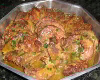 Lagarto Recheado Assado