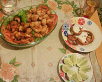 Filé de peixe empanado