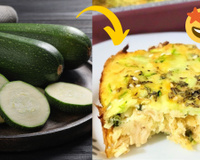 Torta de abobrinha com frango é a receita perfeita pra família toda se alimentar bem de um jeito delicioso