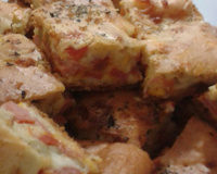 Torta hot dog de liquidificador fácil