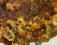 Omelete de sardinha em lata