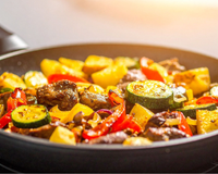 David Guibert, chef: “Um erro muito comum ao cozinhar legumes e carnes na grelha é adicionar o óleo à panela; é melhor adicioná-lo ao alimento"