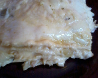 Lasanha de frango com massa de pastel