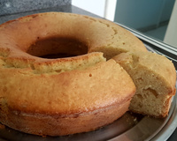 Bolo de banana fofinho