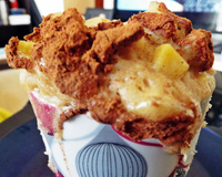 Bolo de caneca sabor banana