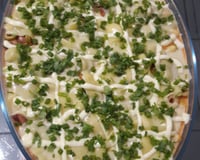 Macarrão na pressão com carne moída