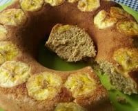 Bolo de banana da terra fit
