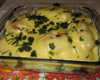 Filé de Peixe Gratinado