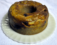 Bolo de banana de liquidificador