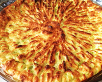 Souflé de chuchu maravilhoso