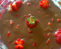 Enformados de brigadeiro e morango