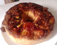 Bolo de Banana Caramelada