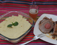 Purê de batata doce