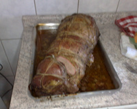 Costela recheada desossada da Tia Jucy