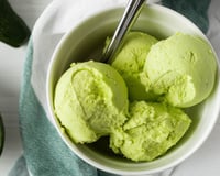 Sorvete de abacate